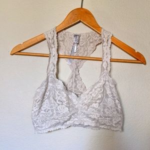 White Free People Bralette